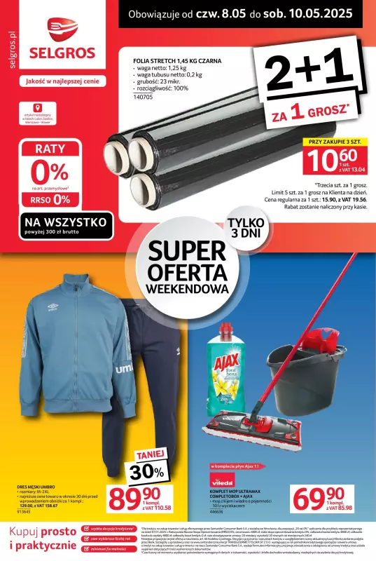 Selgros - gazetka promocyjna Super Oferta na 3 dni  