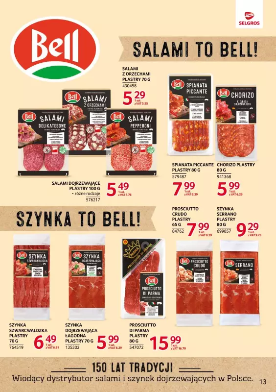 Selgros - gazetka promocyjna Katalog Markowe Produkty od czwartku 08.05 do środy 21.05 - strona 13