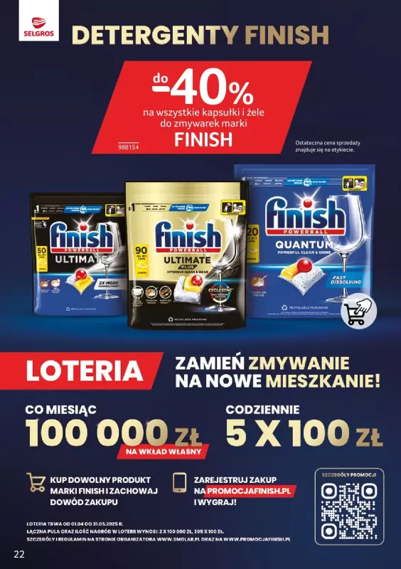Selgros - gazetka promocyjna Katalog Markowe Produkty od czwartku 08.05 do środy 21.05 - strona 22