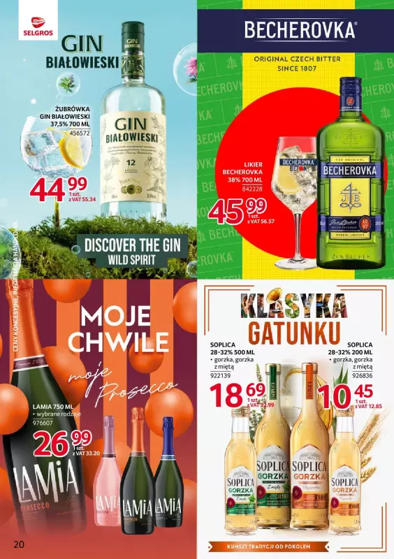 Selgros - gazetka promocyjna Katalog Markowe Produkty od czwartku 08.05 do środy 21.05 - strona 20
