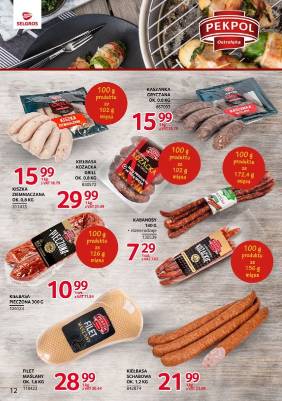 Selgros - gazetka promocyjna Katalog Markowe Produkty od czwartku 08.05 do środy 21.05 - strona 12