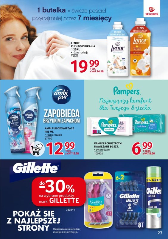 Selgros - gazetka promocyjna Katalog Markowe Produkty od czwartku 08.05 do środy 21.05 - strona 23
