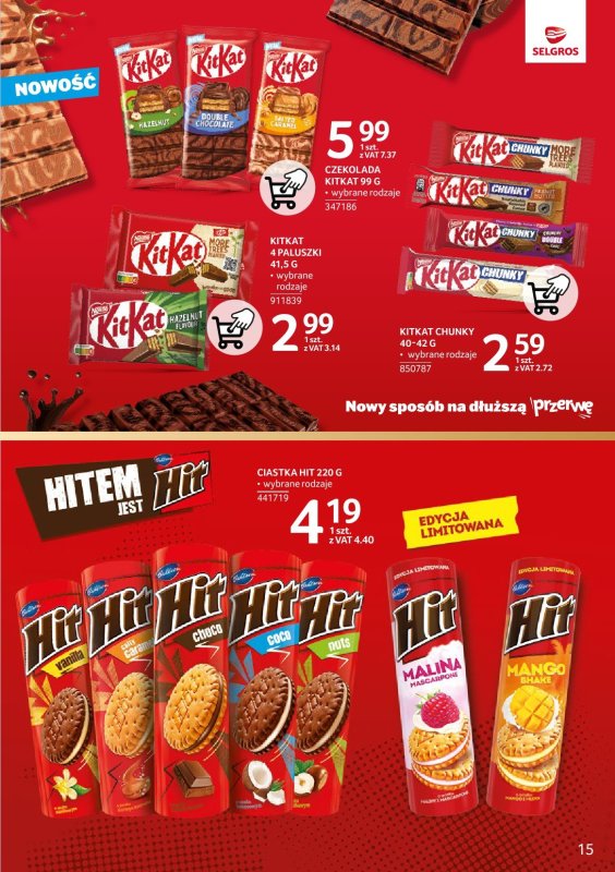 Selgros - gazetka promocyjna Katalog Markowe Produkty od czwartku 08.05 do środy 21.05 - strona 15