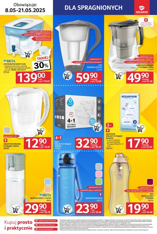 Selgros - gazetka promocyjna Katalog Elektro AGD od czwartku 08.05 do środy 21.05 - strona 5