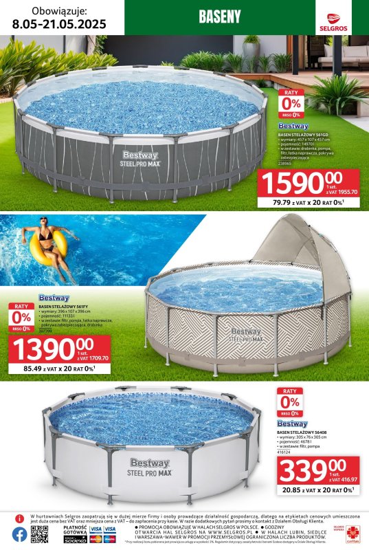 Selgros - gazetka promocyjna Katalog Relaks od czwartku 08.05 do środy 21.05 - strona 19