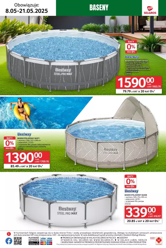 Selgros - gazetka promocyjna Katalog Relaks od czwartku 08.05 do środy 21.05 - strona 19
