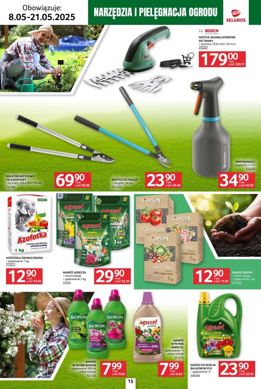 Selgros - gazetka promocyjna Katalog Relaks od czwartku 08.05 do środy 21.05 - strona 15