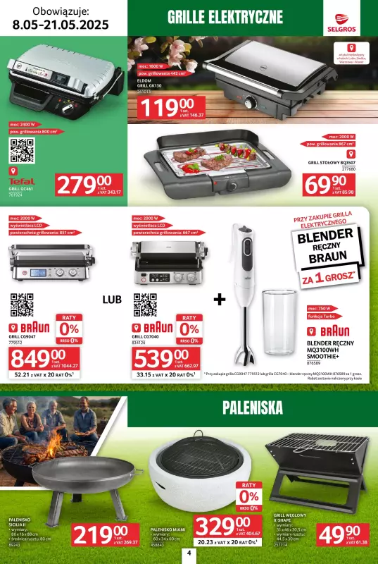 Selgros - gazetka promocyjna Katalog Relaks od czwartku 08.05 do środy 21.05 - strona 4