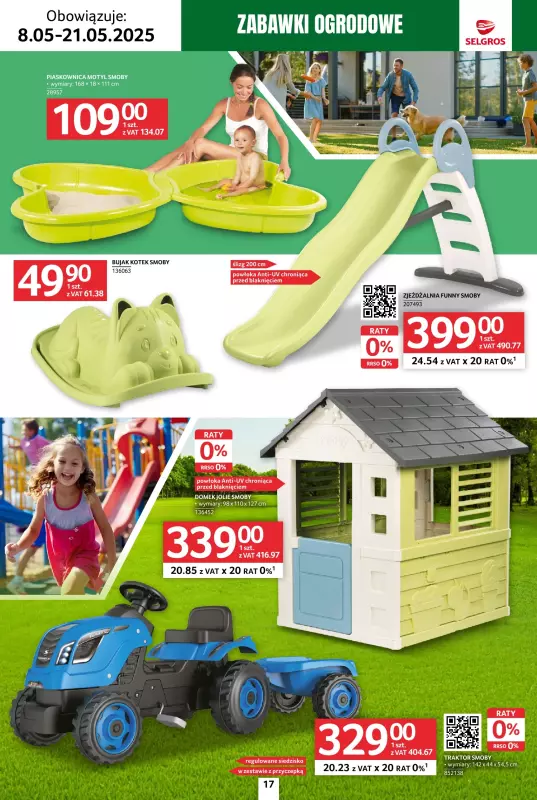 Selgros - gazetka promocyjna Katalog Relaks od czwartku 08.05 do środy 21.05 - strona 17
