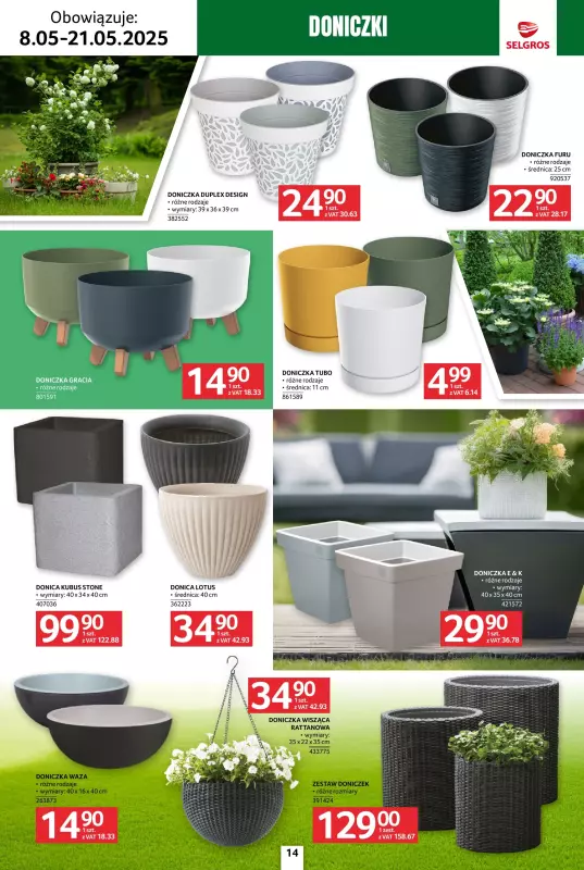 Selgros - gazetka promocyjna Katalog Relaks od czwartku 08.05 do środy 21.05 - strona 14