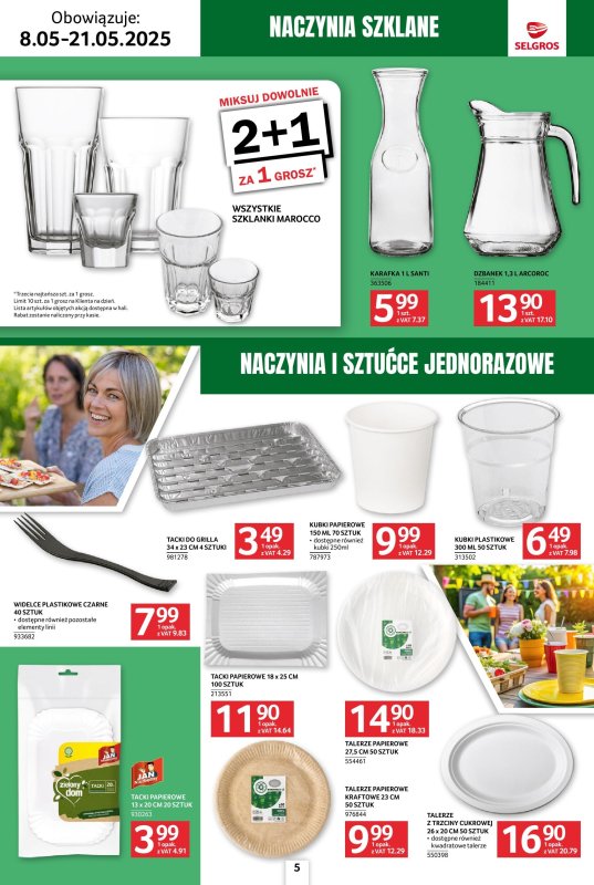 Selgros - gazetka promocyjna Katalog Relaks od czwartku 08.05 do środy 21.05 - strona 5