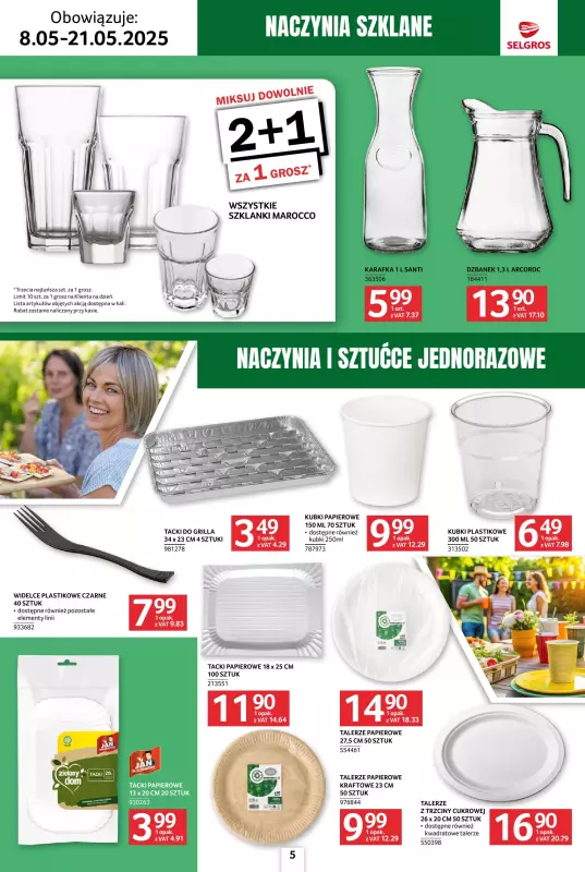 Selgros - gazetka promocyjna Katalog Relaks od czwartku 08.05 do środy 21.05 - strona 5