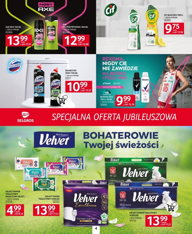 Selgros - gazetka promocyjna Specjalna Oferta Jubileuszowa od czwartku 08.05 do środy 21.05 - strona 4