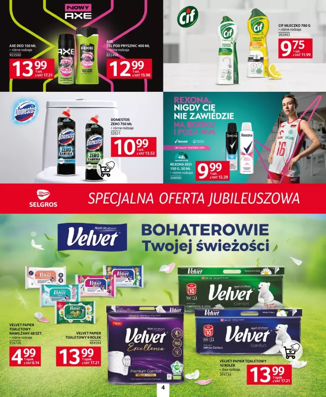 Selgros - gazetka promocyjna Specjalna Oferta Jubileuszowa od czwartku 08.05 do środy 21.05 - strona 4