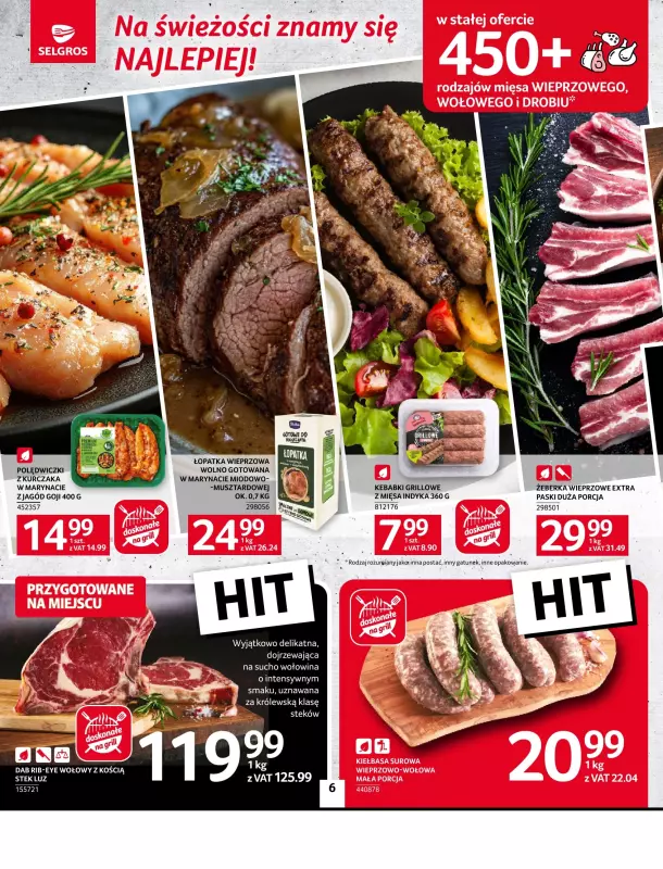 Selgros - gazetka promocyjna Oferta spożywcza od czwartku 22.05 do środy 04.06 - strona 6