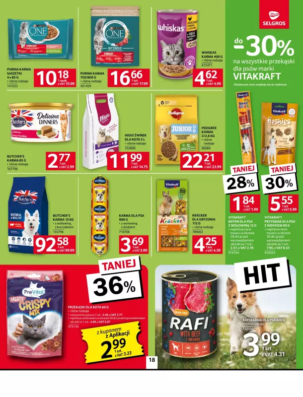 Selgros - gazetka promocyjna Oferta spożywcza od czwartku 22.05 do środy 04.06 - strona 18