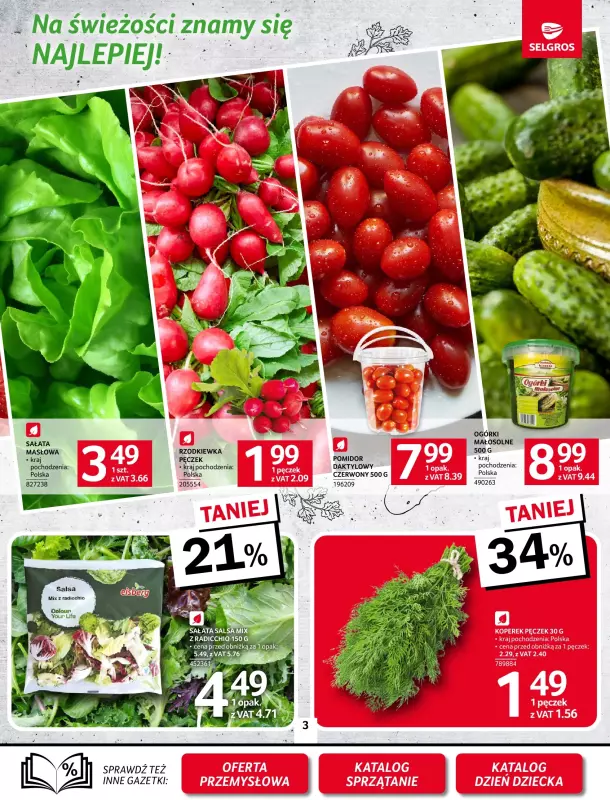 Selgros - gazetka promocyjna Oferta spożywcza od czwartku 22.05 do środy 04.06 - strona 3