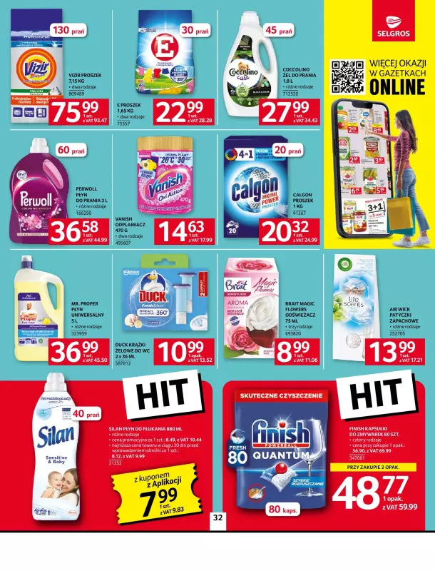 Selgros - gazetka promocyjna Oferta spożywcza od czwartku 22.05 do środy 04.06 - strona 32