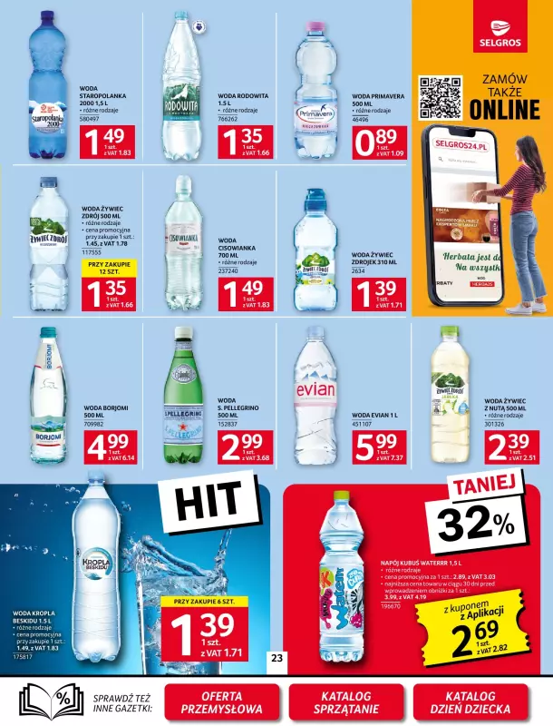 Selgros - gazetka promocyjna Oferta spożywcza od czwartku 22.05 do środy 04.06 - strona 23