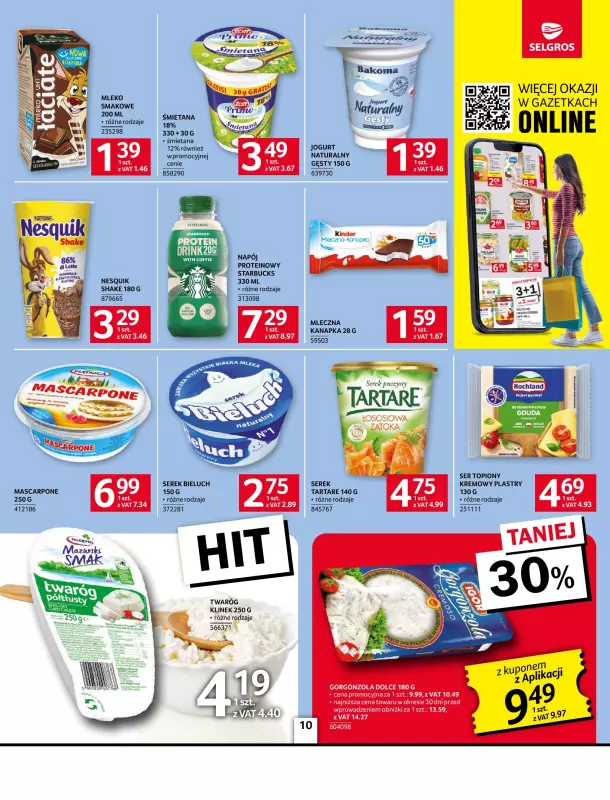 Selgros - gazetka promocyjna Oferta spożywcza od czwartku 22.05 do środy 04.06 - strona 10