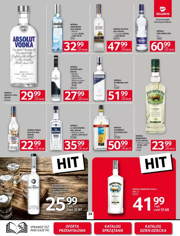 Selgros - gazetka promocyjna Oferta spożywcza od czwartku 22.05 do środy 04.06 - strona 29