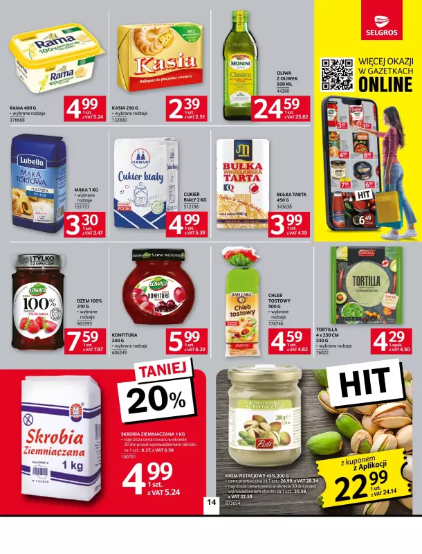 Selgros - gazetka promocyjna Oferta spożywcza od czwartku 22.05 do środy 04.06 - strona 14