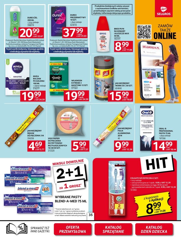 Selgros - gazetka promocyjna Oferta spożywcza od czwartku 22.05 do środy 04.06 - strona 35