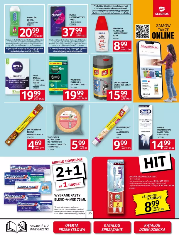 Selgros - gazetka promocyjna Oferta spożywcza od czwartku 22.05 do środy 04.06 - strona 35