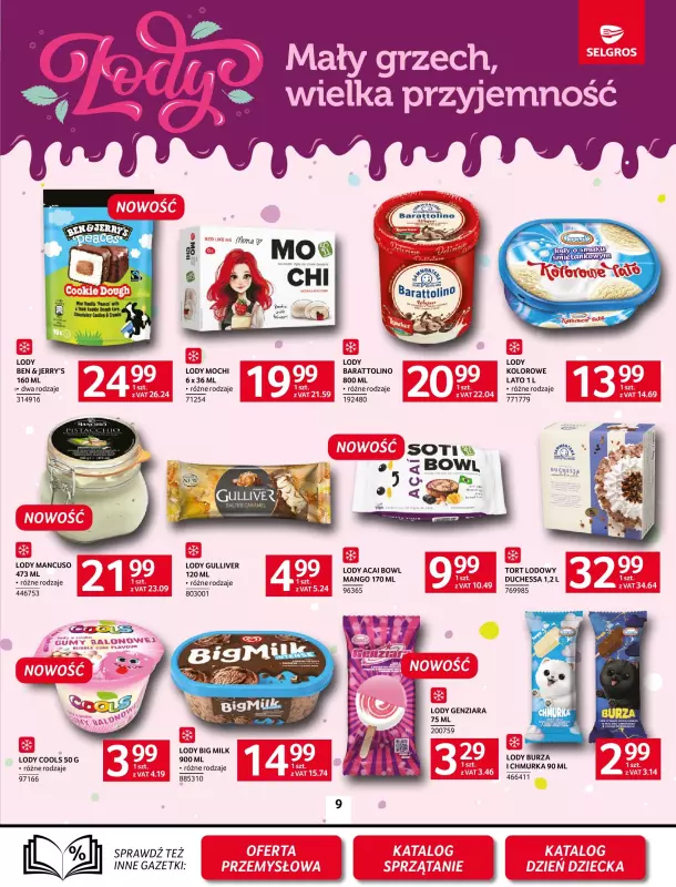 Selgros - gazetka promocyjna Oferta spożywcza od czwartku 22.05 do środy 04.06 - strona 9