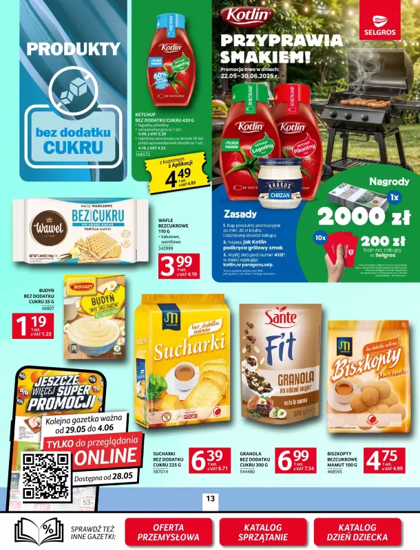 Selgros - gazetka promocyjna Oferta spożywcza od czwartku 22.05 do środy 04.06 - strona 13