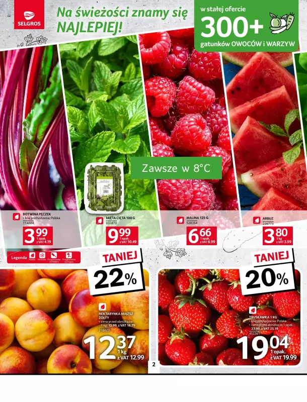 Selgros - gazetka promocyjna Oferta spożywcza od czwartku 22.05 do środy 04.06 - strona 2
