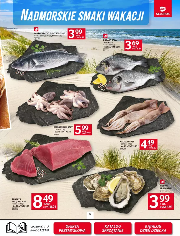 Selgros - gazetka promocyjna Oferta spożywcza od czwartku 22.05 do środy 04.06 - strona 5
