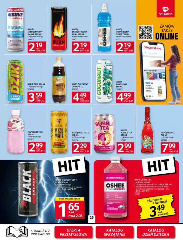 Selgros - gazetka promocyjna Oferta spożywcza od czwartku 22.05 do środy 04.06 - strona 25