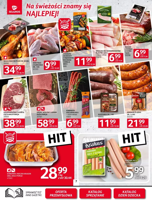 Selgros - gazetka promocyjna Oferta spożywcza od czwartku 22.05 do środy 04.06 - strona 7