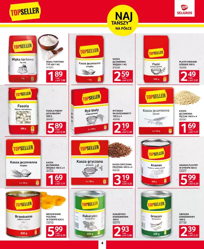 Selgros - gazetka promocyjna Katalog Topseller od czwartku 22.05 do środy 04.06 - strona 4