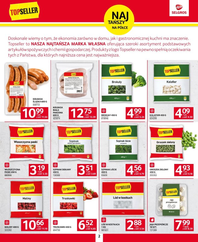 Selgros - gazetka promocyjna Katalog Topseller od czwartku 22.05 do środy 04.06 - strona 2