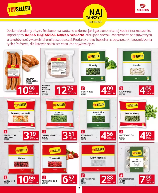 Selgros - gazetka promocyjna Katalog Topseller od czwartku 22.05 do środy 04.06 - strona 2