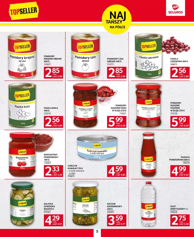 Selgros - gazetka promocyjna Katalog Topseller od czwartku 22.05 do środy 04.06 - strona 5