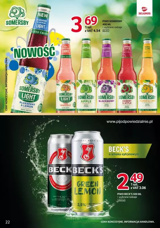 Selgros - gazetka promocyjna Katalog Markowe Produkty od czwartku 22.05 do środy 04.06 - strona 22