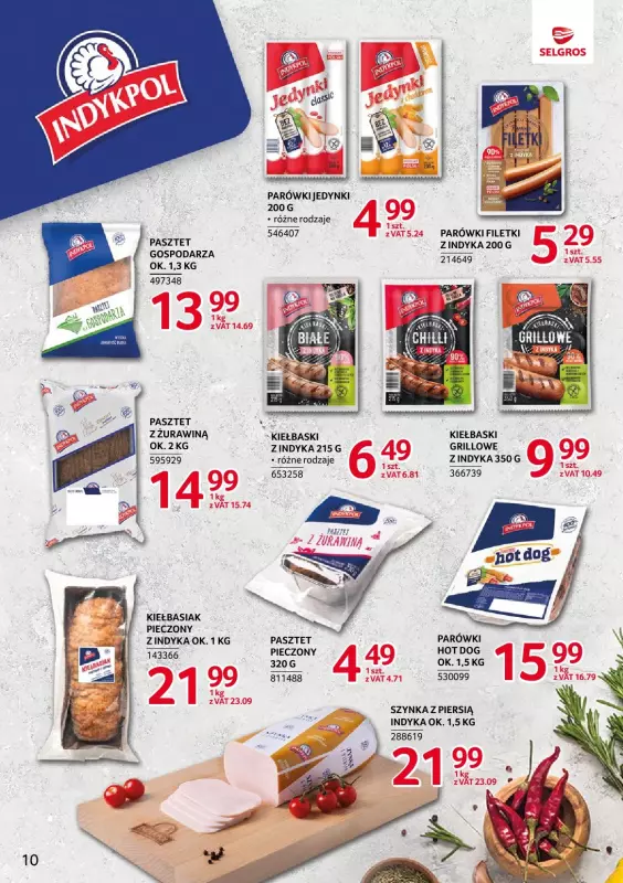 Selgros - gazetka promocyjna Katalog Markowe Produkty od czwartku 22.05 do środy 04.06 - strona 10