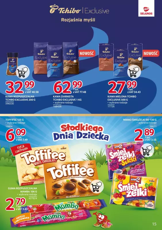 Selgros - gazetka promocyjna Katalog Markowe Produkty od czwartku 22.05 do środy 04.06 - strona 15