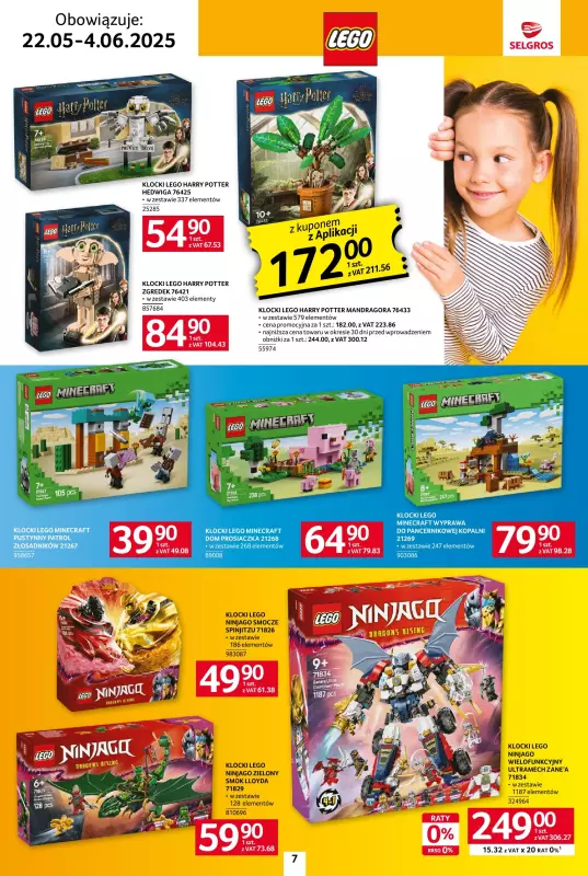 Selgros - gazetka promocyjna Katalog Dzień Dziecka od czwartku 22.05 do środy 04.06 - strona 7