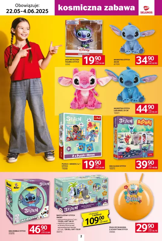 Selgros - gazetka promocyjna Katalog Dzień Dziecka od czwartku 22.05 do środy 04.06 - strona 2