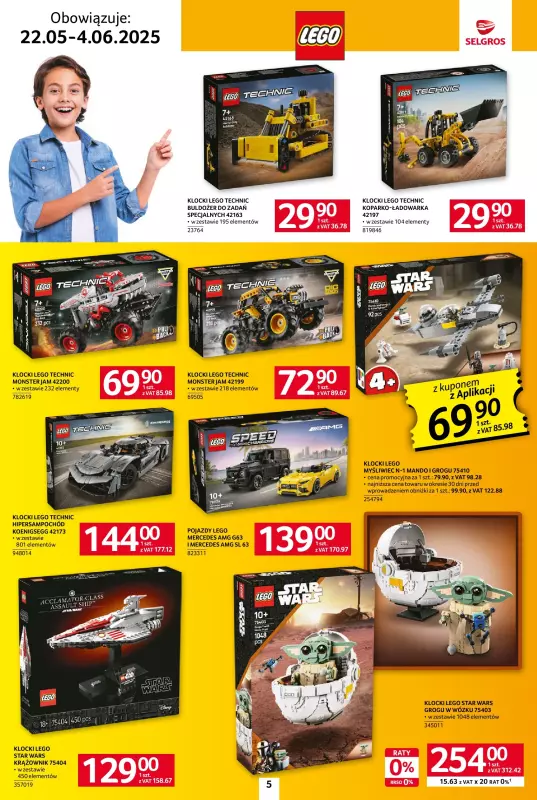 Selgros - gazetka promocyjna Katalog Dzień Dziecka od czwartku 22.05 do środy 04.06 - strona 5