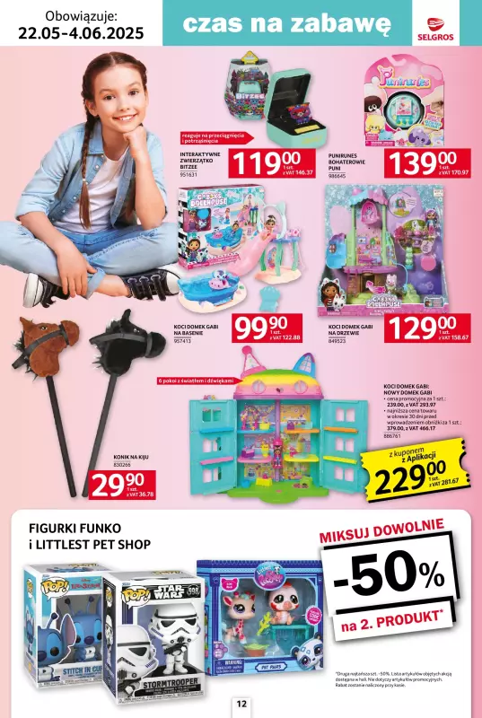 Selgros - gazetka promocyjna Katalog Dzień Dziecka od czwartku 22.05 do środy 04.06 - strona 12