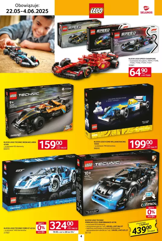 Selgros - gazetka promocyjna Katalog Dzień Dziecka od czwartku 22.05 do środy 04.06 - strona 4