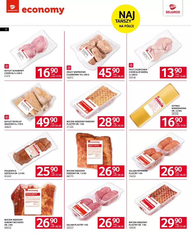 Selgros - gazetka promocyjna Katalog Marki własne od czwartku 22.05 do środy 04.06 - strona 2