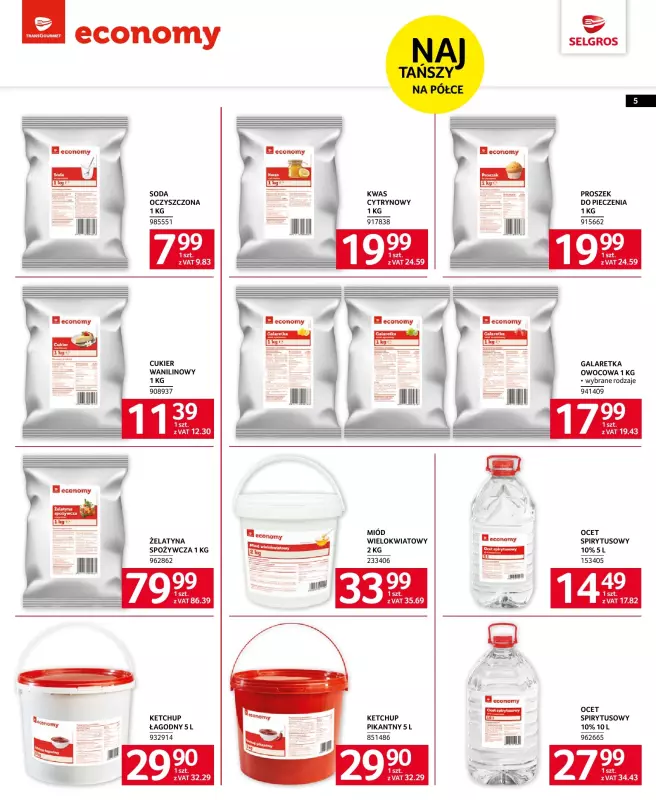 Selgros - gazetka promocyjna Katalog Marki własne od czwartku 22.05 do środy 04.06 - strona 5
