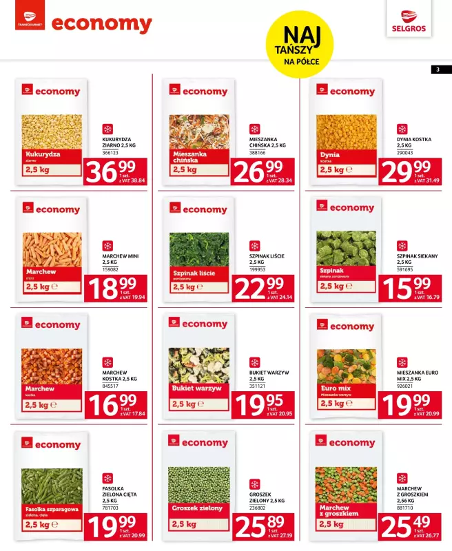 Selgros - gazetka promocyjna Katalog Marki własne od czwartku 22.05 do środy 04.06 - strona 3