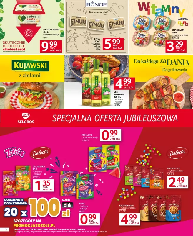 Selgros - gazetka promocyjna Specjalna oferta jubileuszowa od czwartku 22.05 do środy 04.06 - strona 2